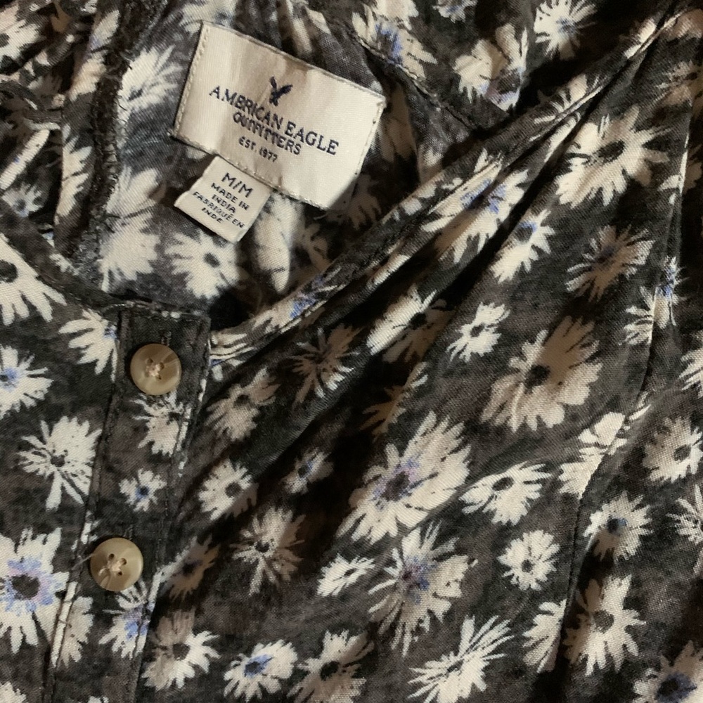 American Eagle Button Down Maxi Dress